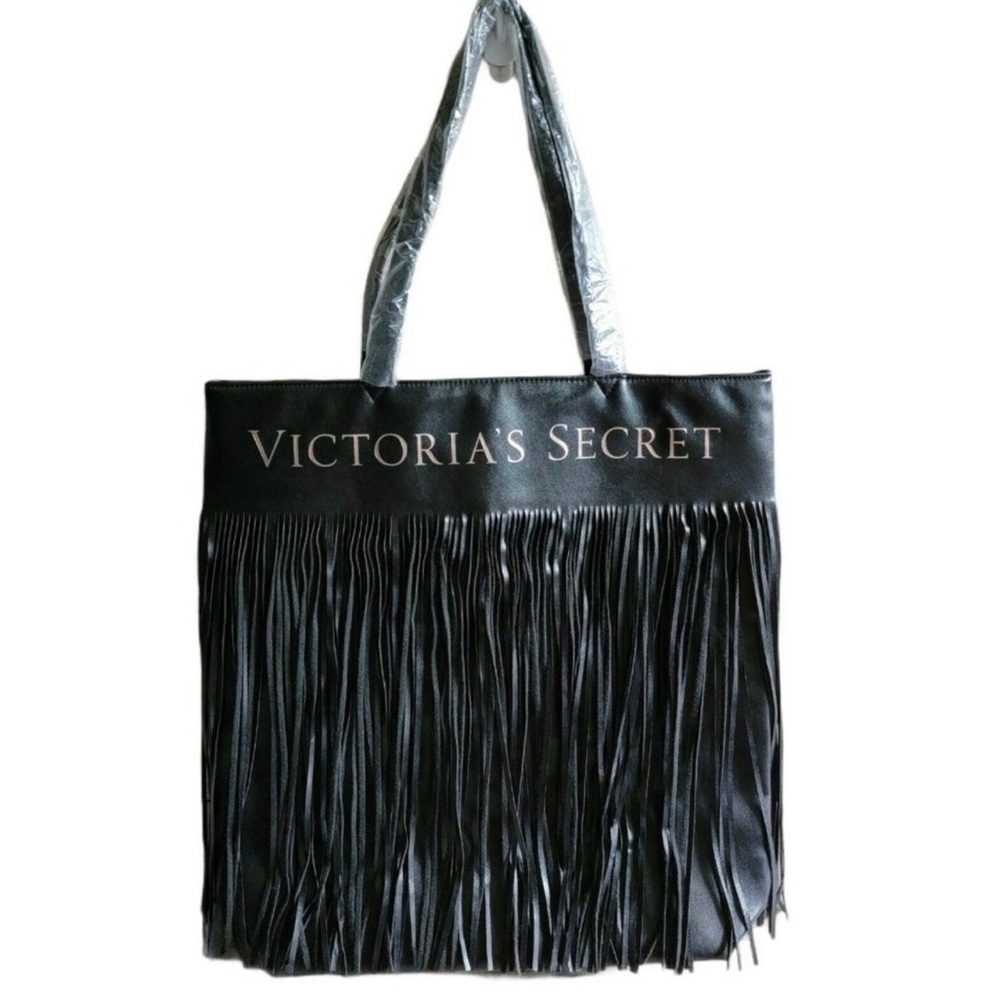 NWT Victoria’s Secret Fringe Tote Bag
